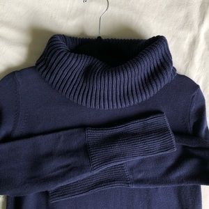 Navy Turtleneck